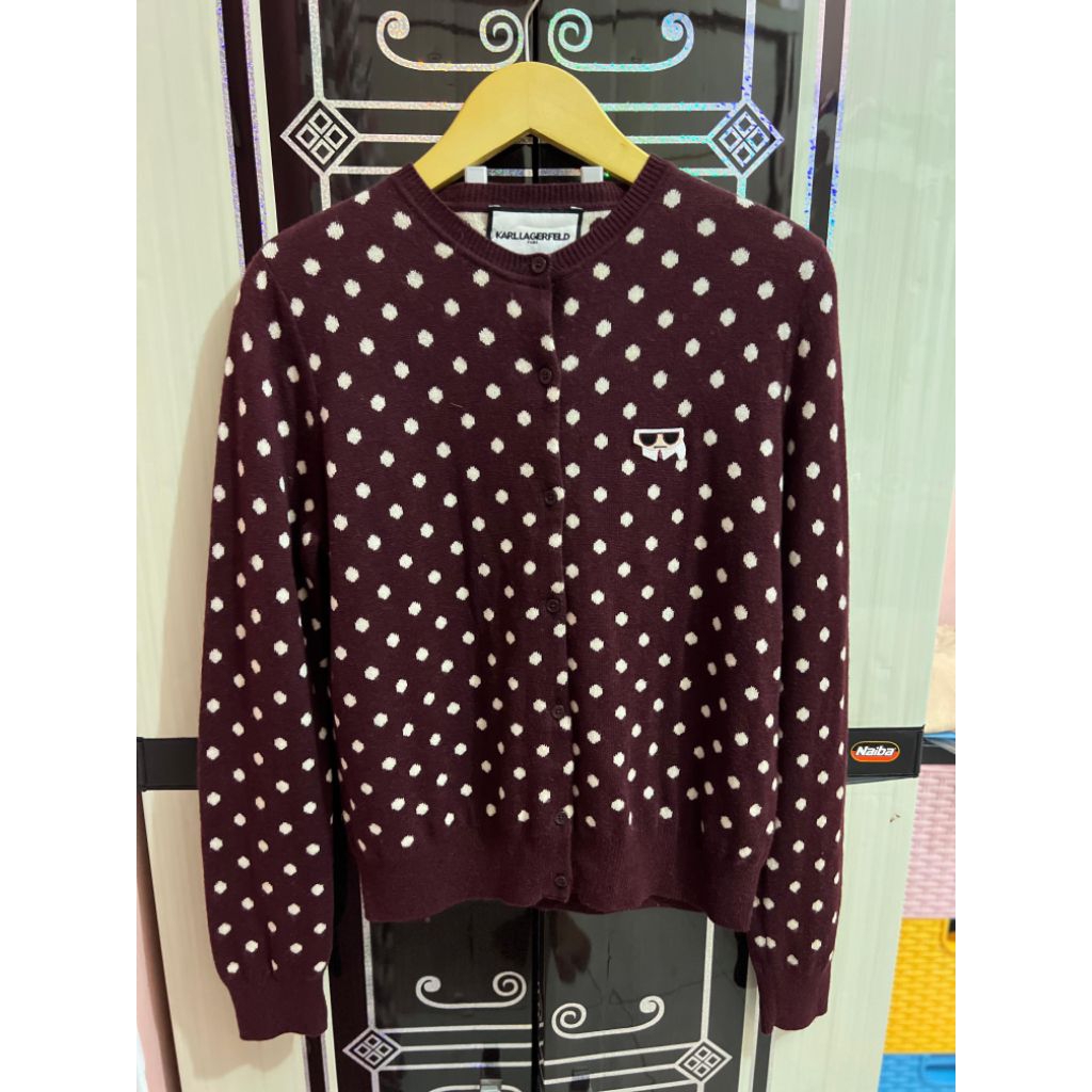 Karl Lagerfeld Maroon