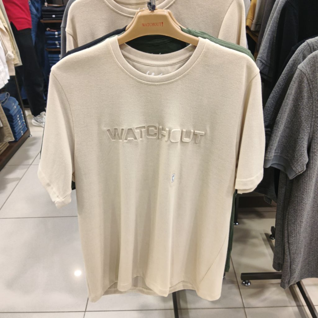 WATCHOUT KAOS PRIA CASUAL STYLISH ORIGINAL