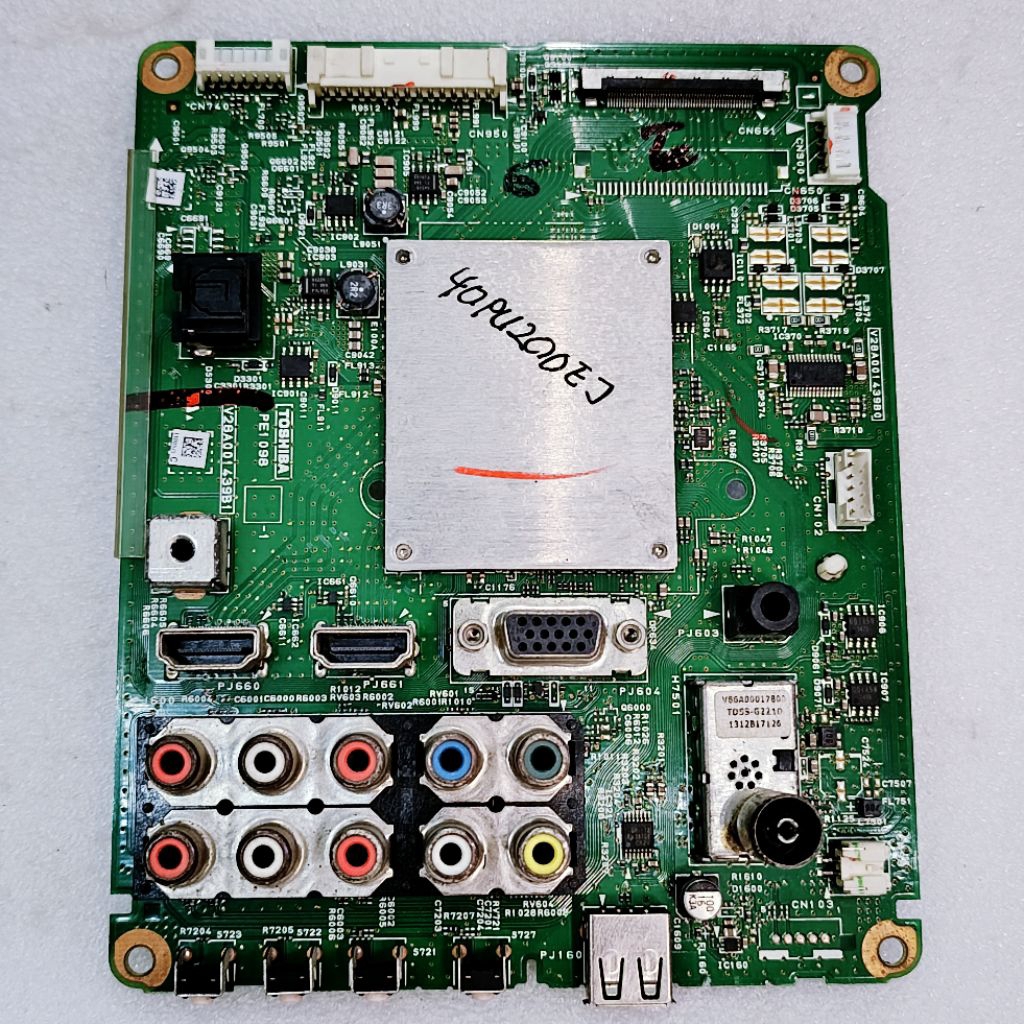 toshiba 40pu200ej - mb toshiba 40pu200ej - MAINBOARD tv toshiba 40pu200ej - motherboard tv toshiba 4