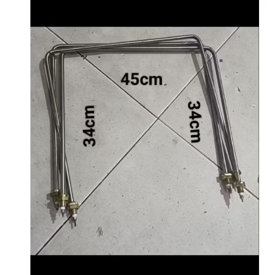Elemen Heater || Tubular Heater U kotak