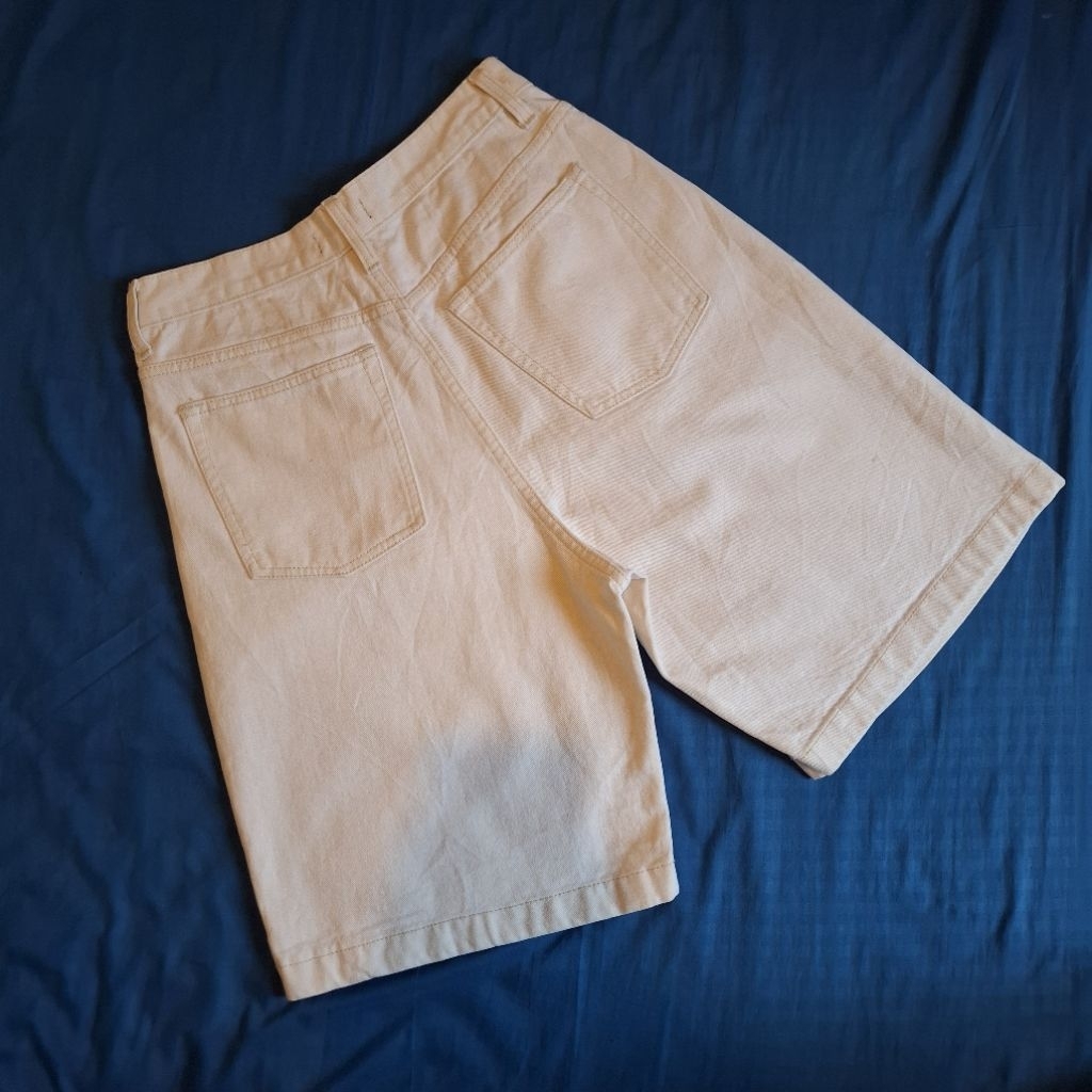 Shortpants jeans Musinsa standard white