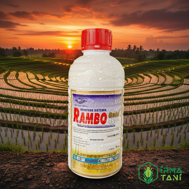 Herbisida Rambo Gold 480SL 1L / IPA Glifosat