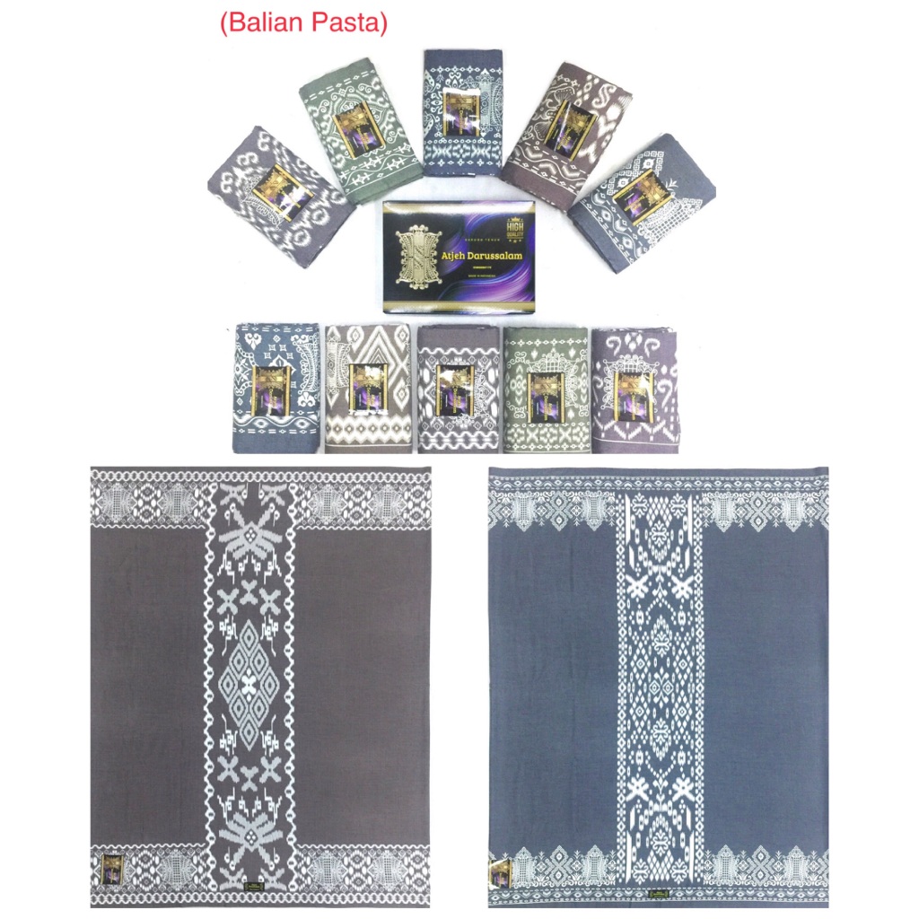 Grosir 10pc - Sarung Tenun Atjeh Darussalam Kembang