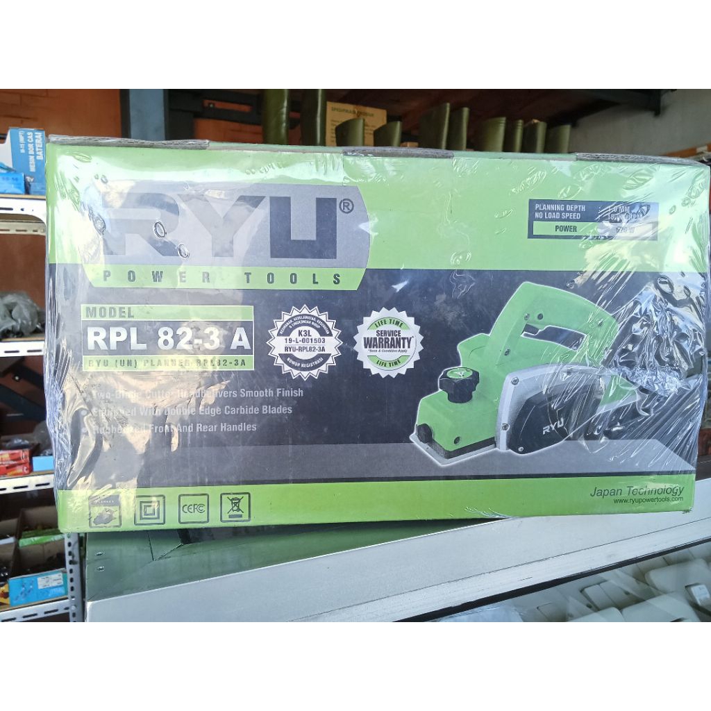 MESIN SERUT KAYU RYU RPL82-3A Mesin RIYU Serut kayu