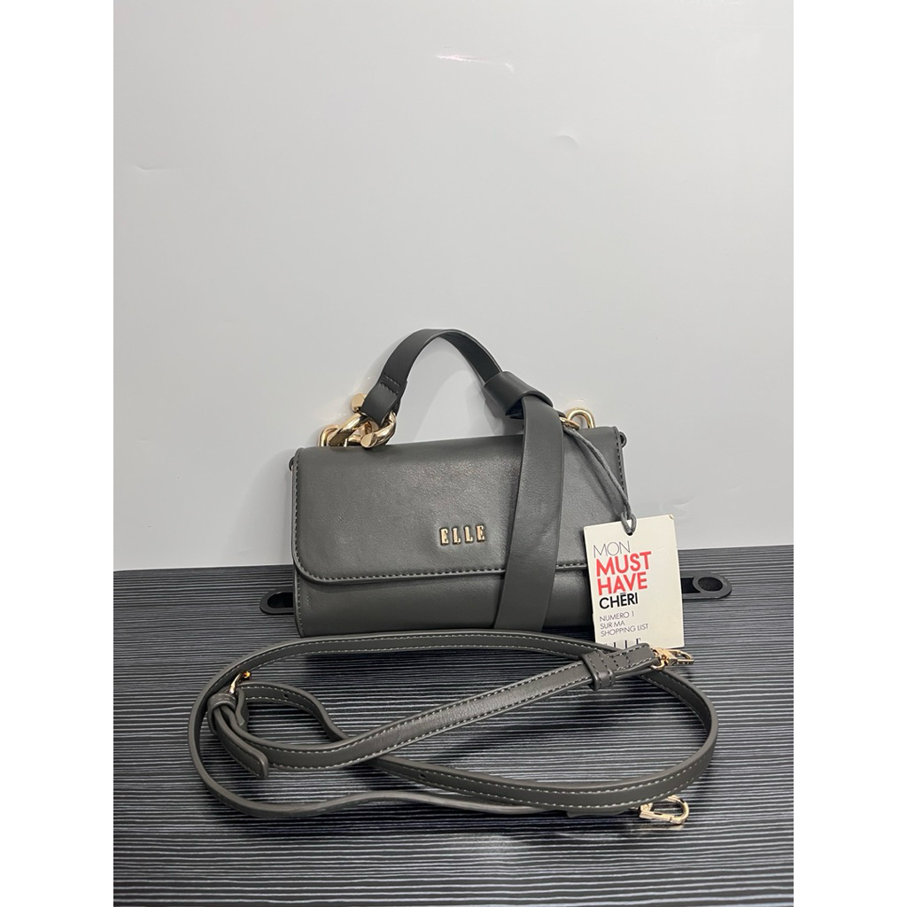 Tas Selempang Wanita ELLE Original Mini Sling Bag Fashion Elegan Reject New