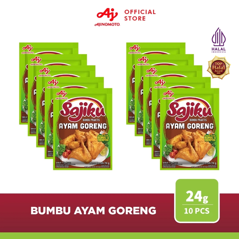 Sajiku® Bumbu Praktis Ayam Goreng 24g (10 pcs)
