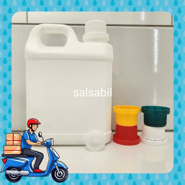 Jirigen 1 Liter Pendek Putih (INSTAN)