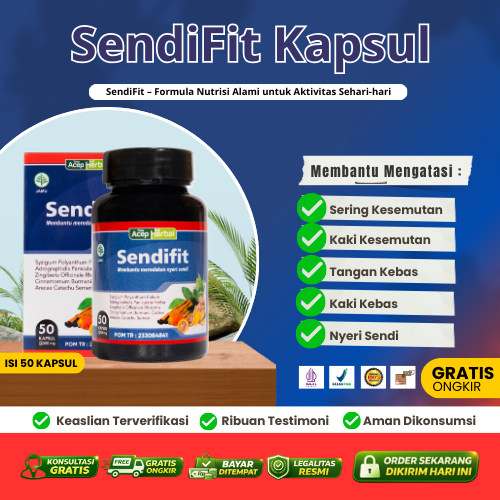 Obat Sering Kesemutan di Apotik, di Kaki, Kebas Tangan | SendiFit