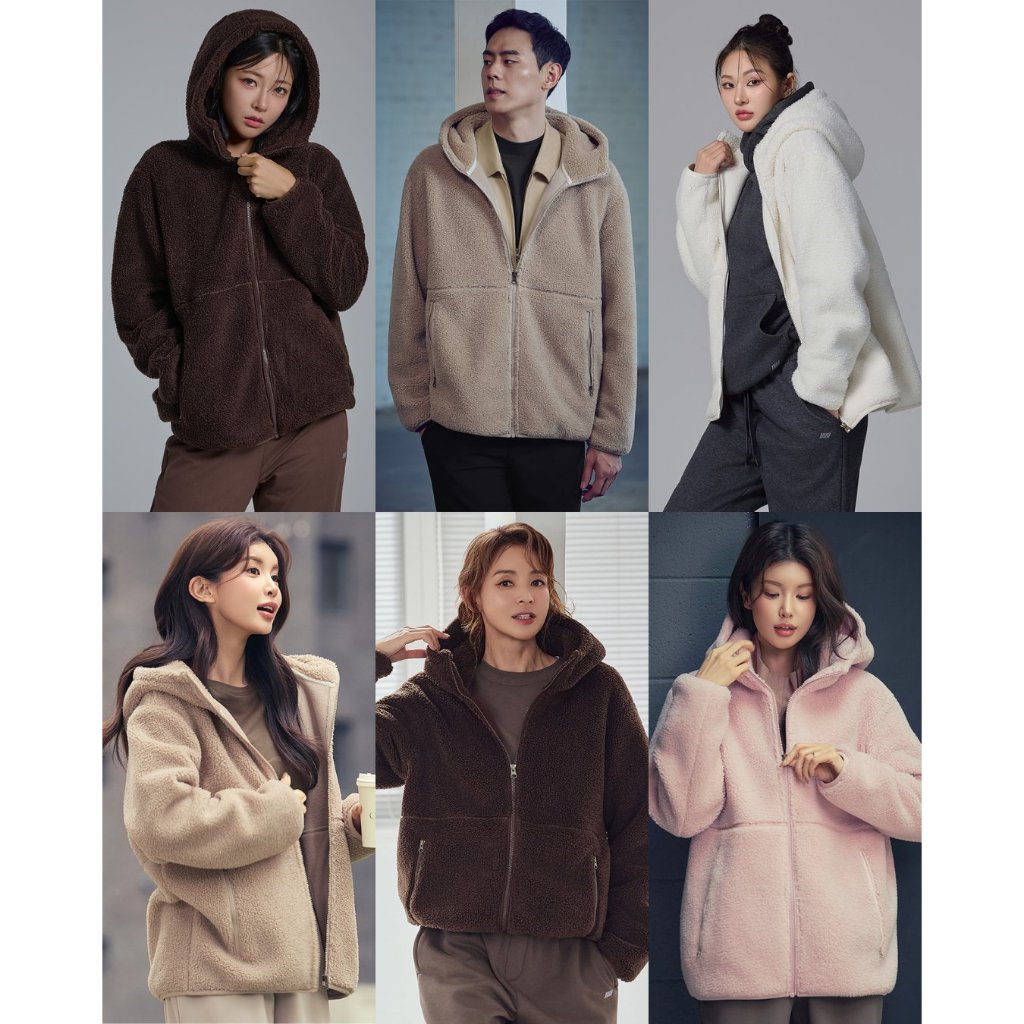 Jaket Sherpa Hoodie Unisex | Sherpa Boa Tech Hooded Jacket - STL-9612