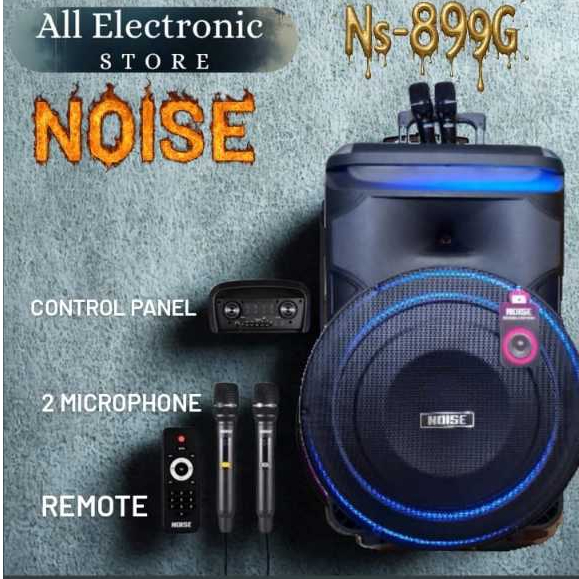 SPEAKER PORTABLE NOISE 899G 899 G 15in ORIGINAL WIRELESS