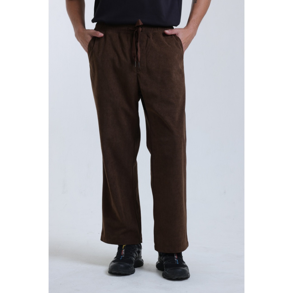 Emba Denim - Ezekiel Celana Panjang Corduroy Pria Regular