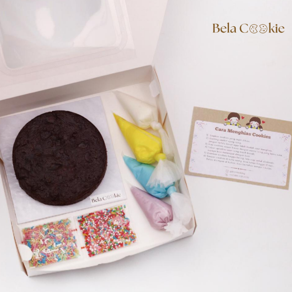 Do It Yourself D10cm by @belacookie.id (BISA SAMEDAY) / DIY Cookie / Custom Cookies / Cookie Custom 