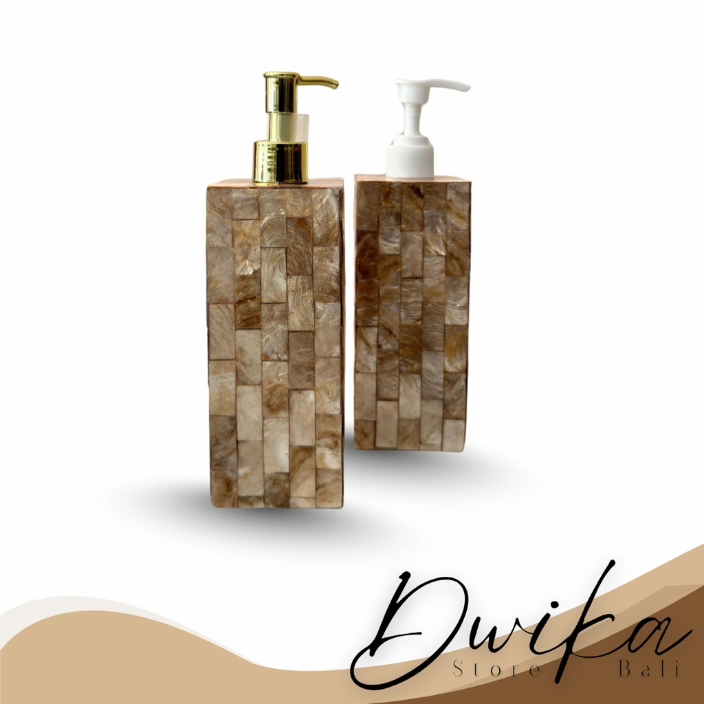 PUMP BOTOL SABUN ATAU SHAMPO AESTHETIC SOAP SHAMPOO DISPENSER WITH GOLD PUMP 250ML