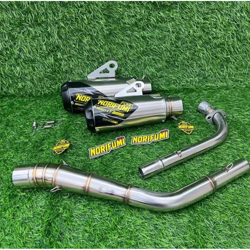 KNALPOT NORIFUMI GTX RBT KNALPOT RACING JUPITER REVO VEGA R SMASH KHARISMA SHOGUN