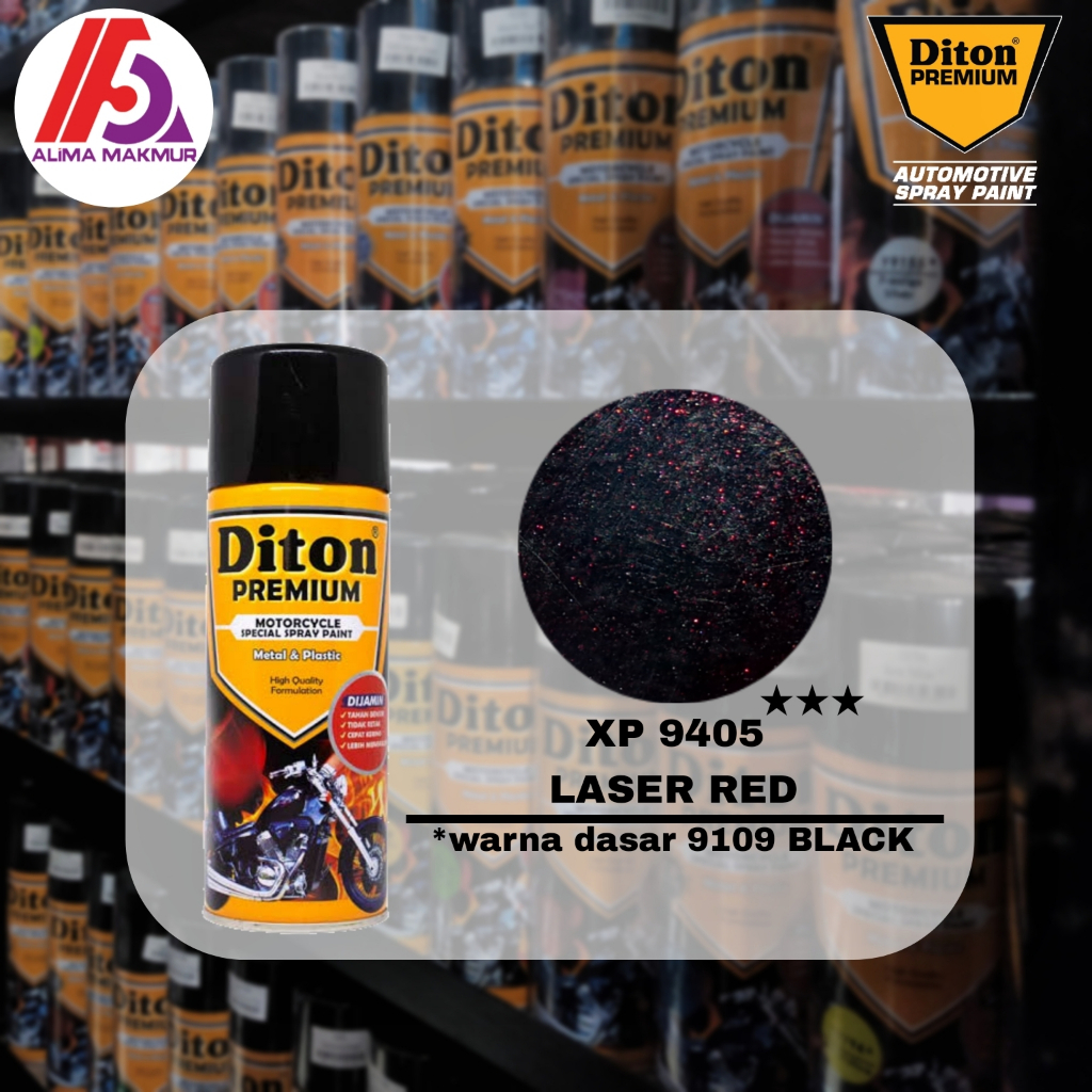 Diton Premium XP 9405 Laser Red 400cc / Pilok Diton Laser Red