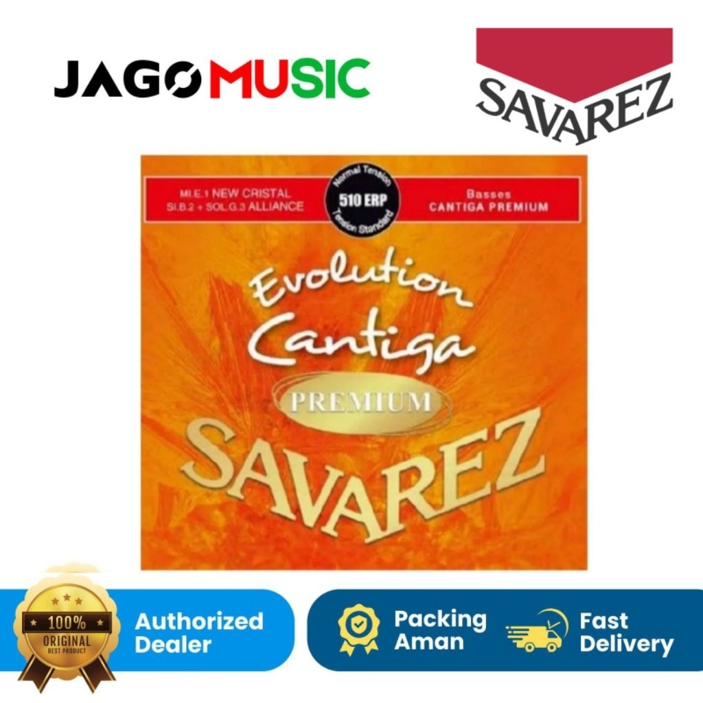Senar Nylon Savarez 510 ERP Senar Savarez 510ERP Cantiga Premium Normal Tension