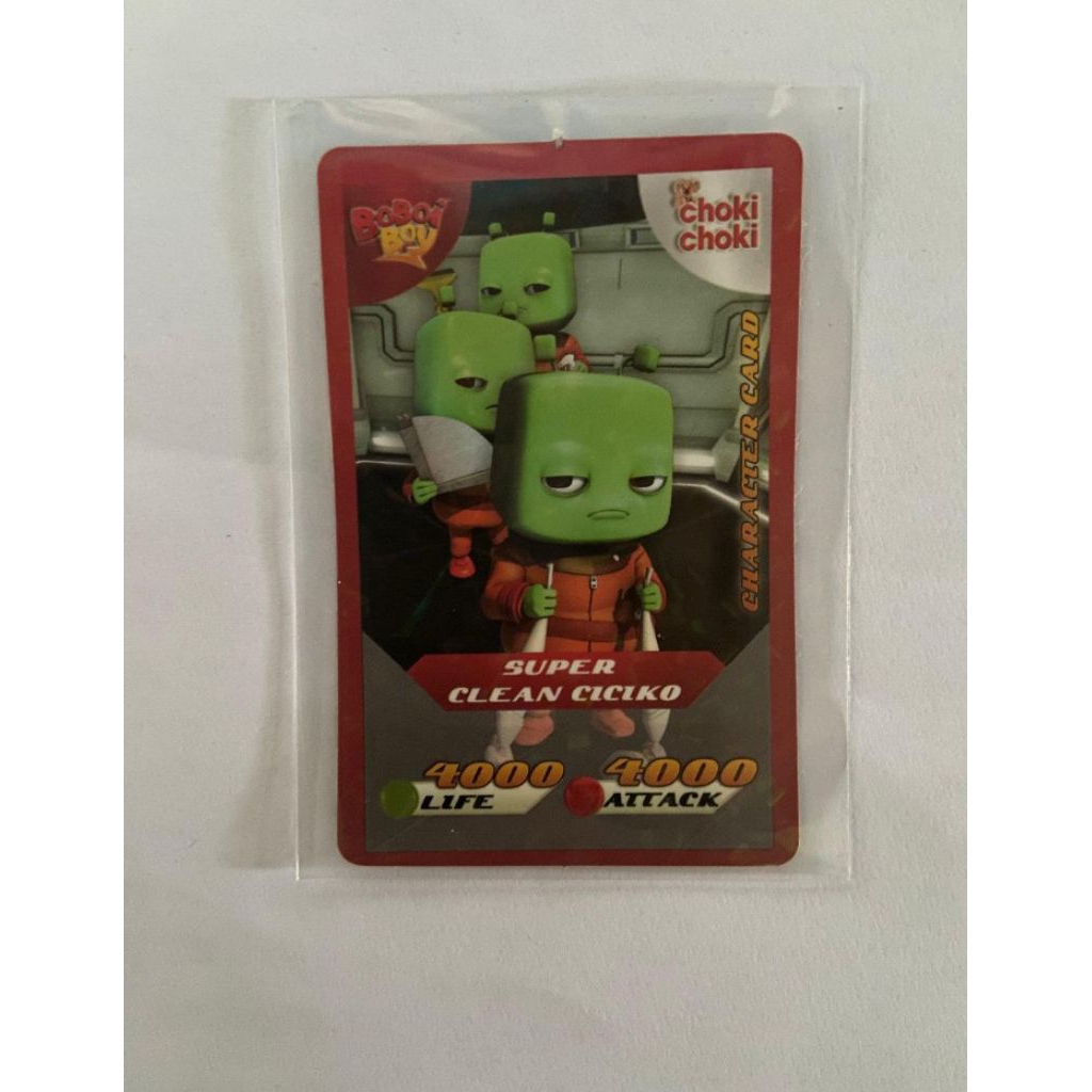 kartu Choki Choki Boboiboy