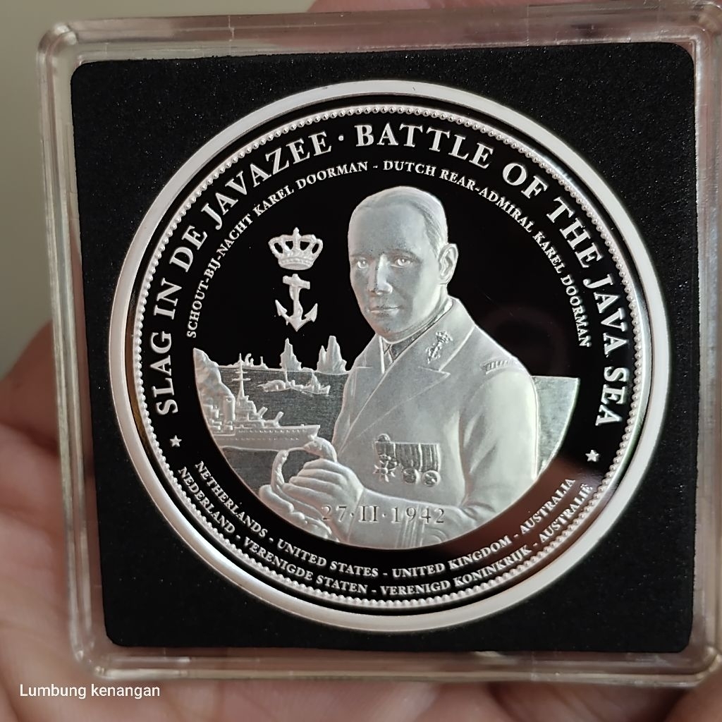 Koin Proof Belanda Diameter 40 mm KP9LKC