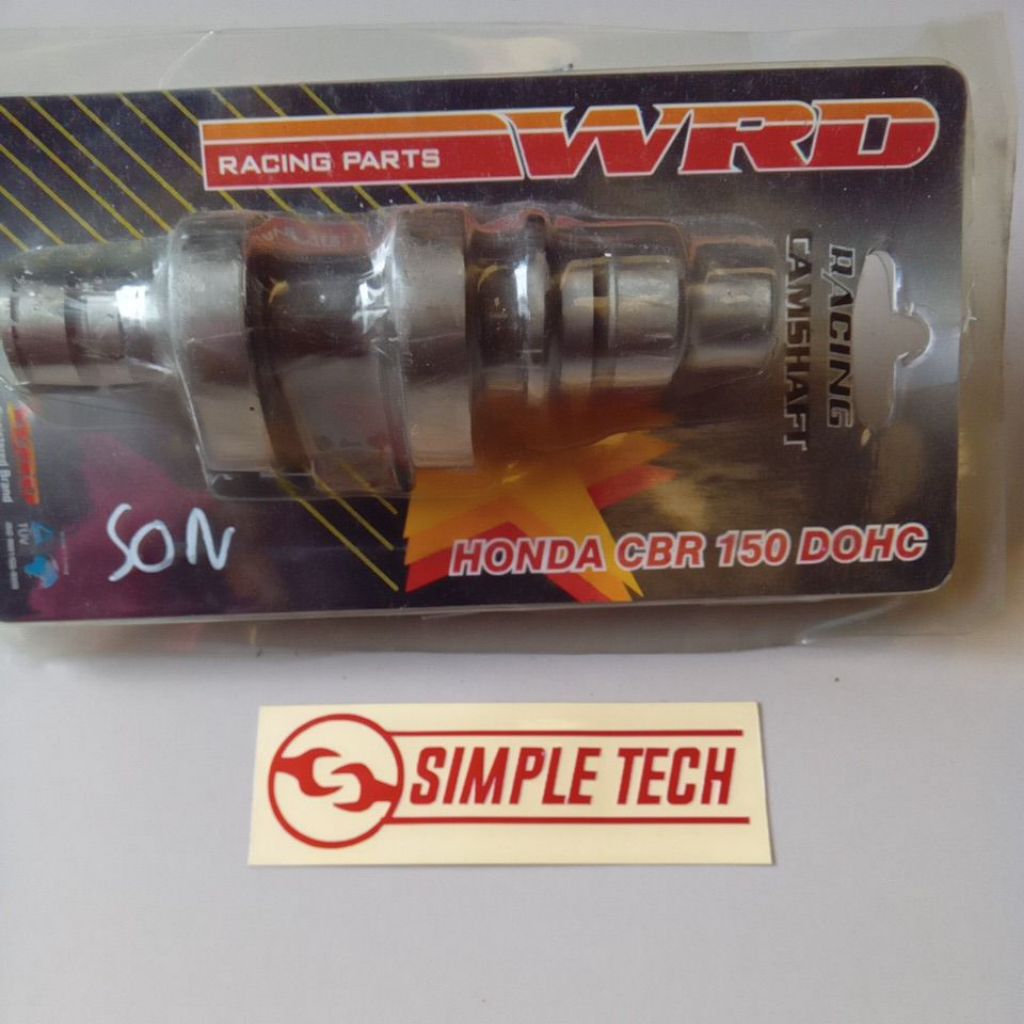 noken as camshaft WRD racing Honda cbr 150 cbu thailand cb150r k15 cbr k45 1 set