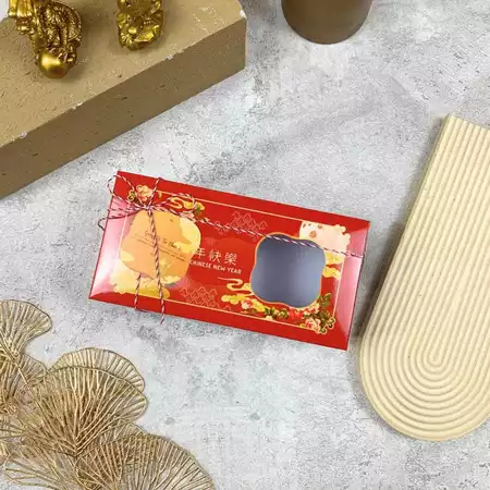 Box Packaging Kotak Packaging Kue Cookies Imlek Box Packaging Ukuran 22 x 11 x 8 Cm Varian Red Mount