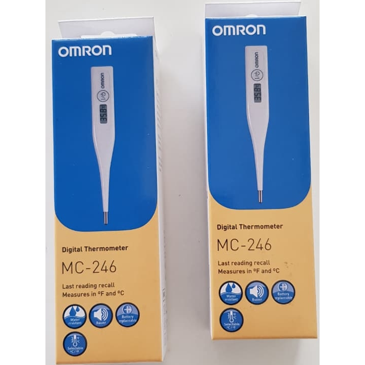 OMRON Thermometer Digital MC-246 / Alat Pengukur Suhu Badan Omron