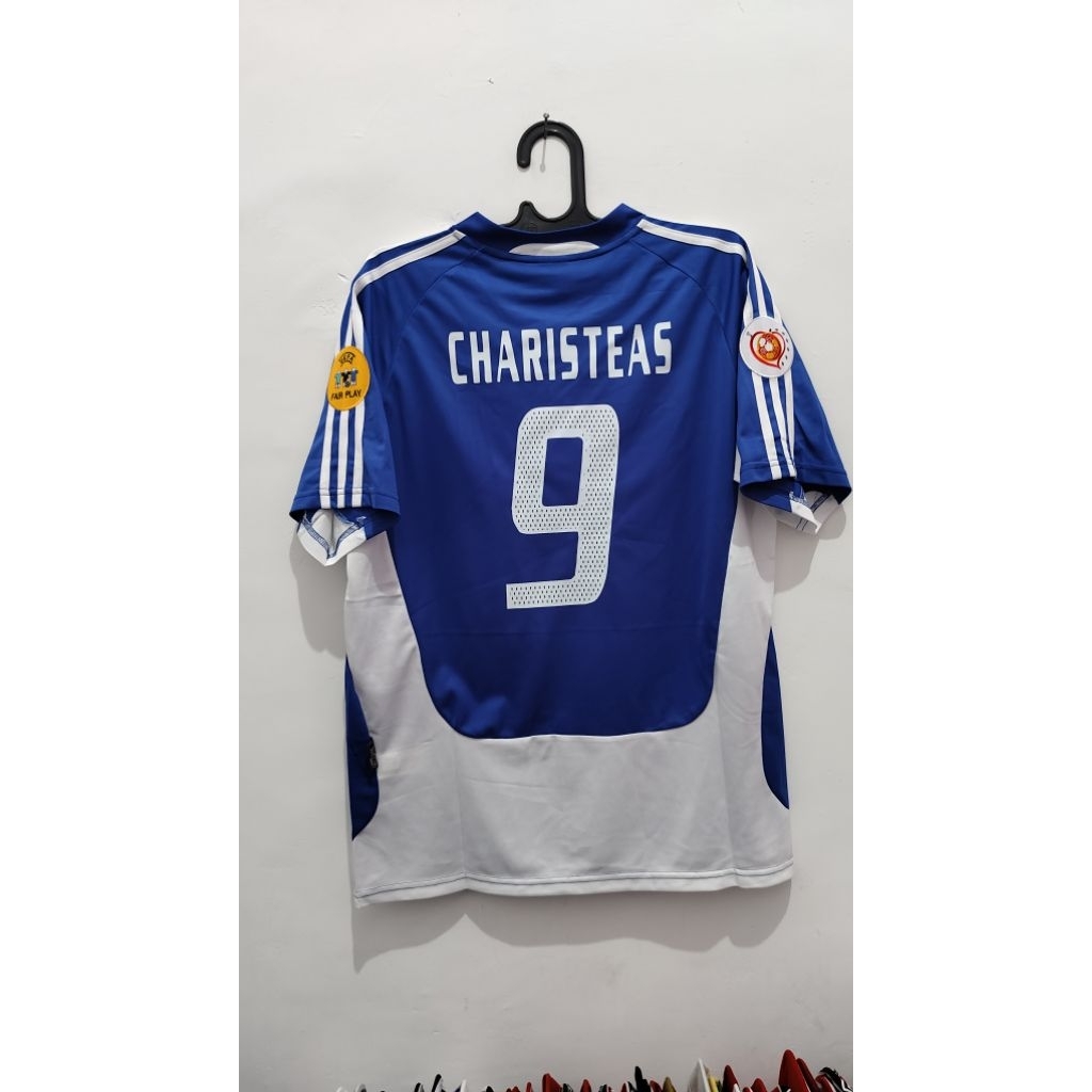 jersey retro Yunani Charesteas size L