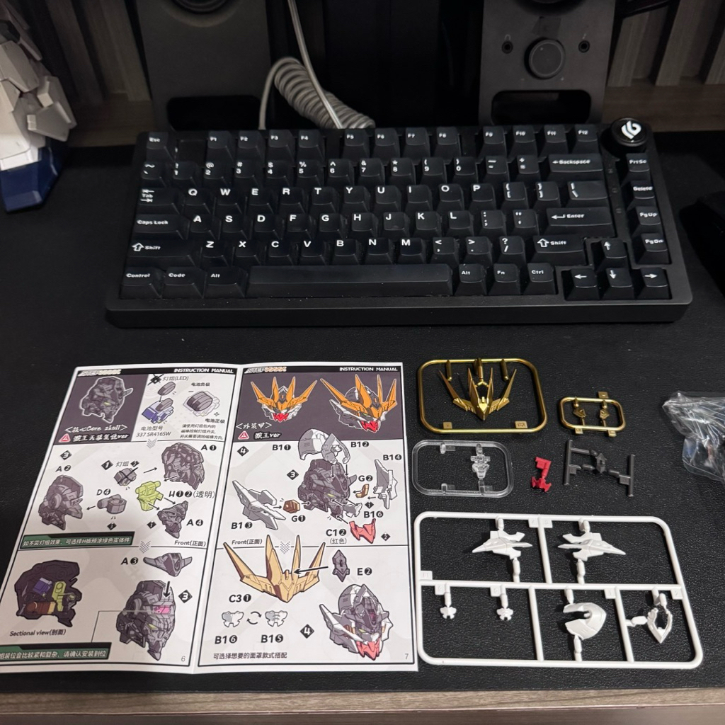 Minerva Hobby Head for FM/MG 1/100 Barbatos Lupus Rex
