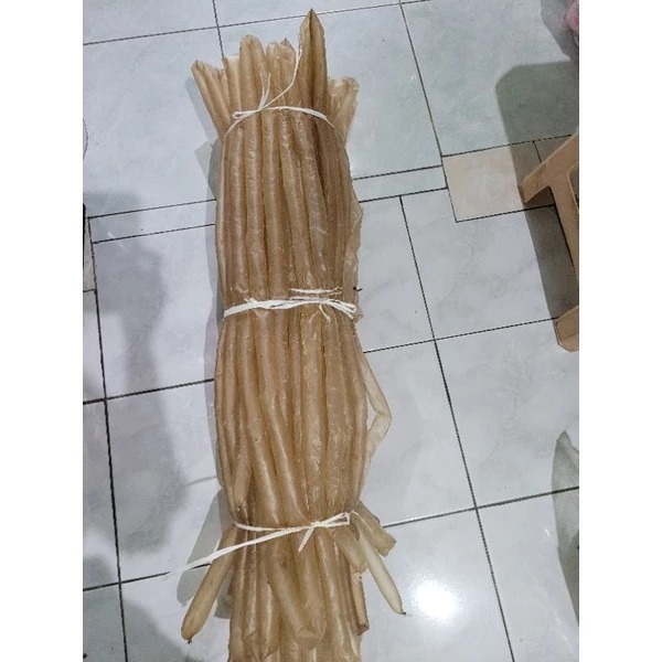 Terbaru Usus babi kering / kulit sosis