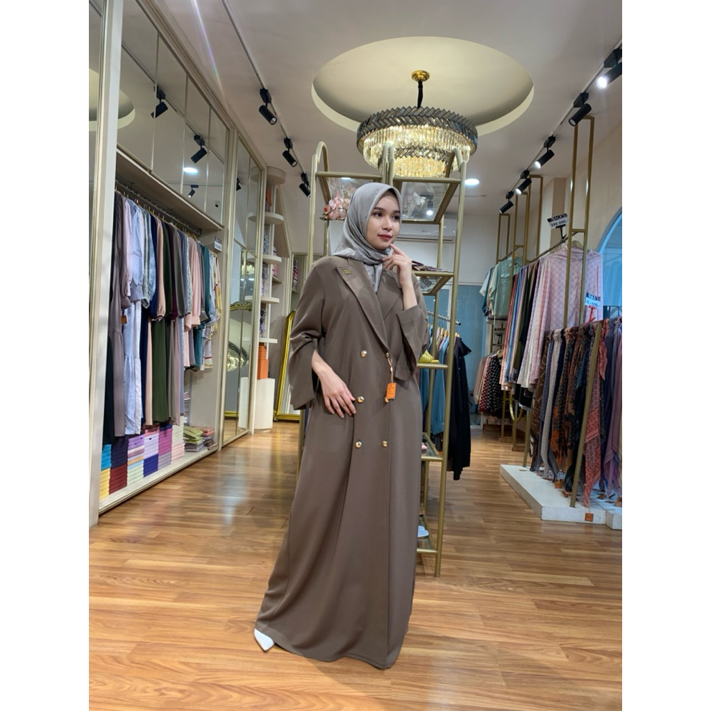 Pevita Long Blazer|Baju muslim|Abaya