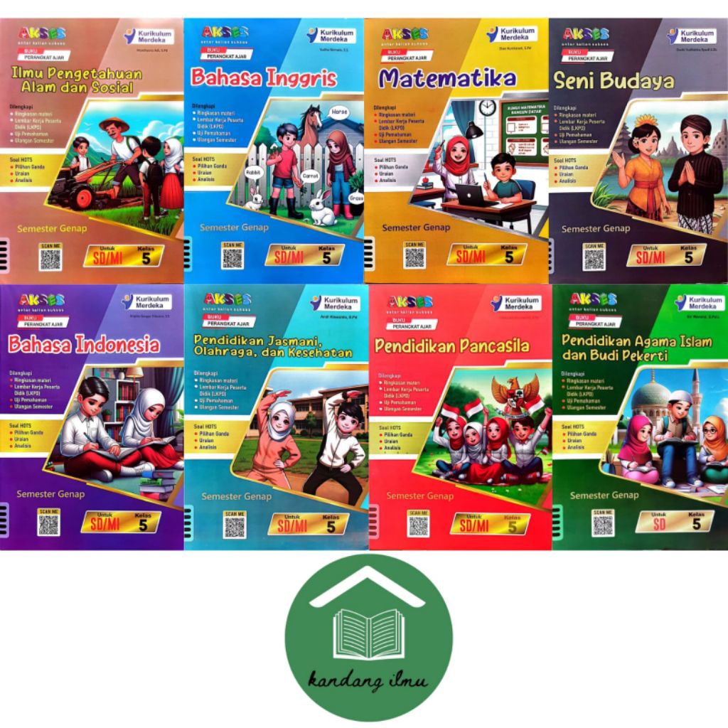 LKS AKSES Kelas 5 SD Kurikulum Merdeka