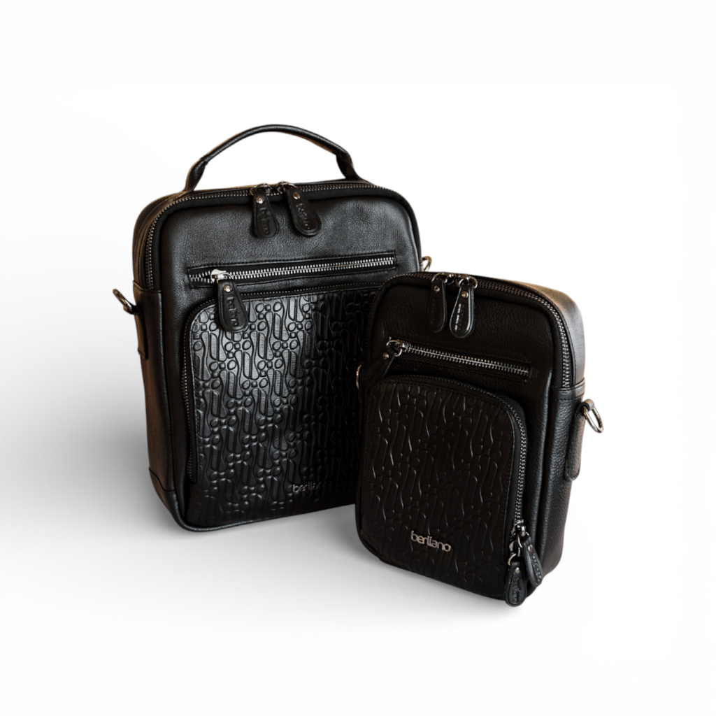 Berliano Leather  Inzaghi Bag - Tas Selempang Pria Kulit Sapi Asli