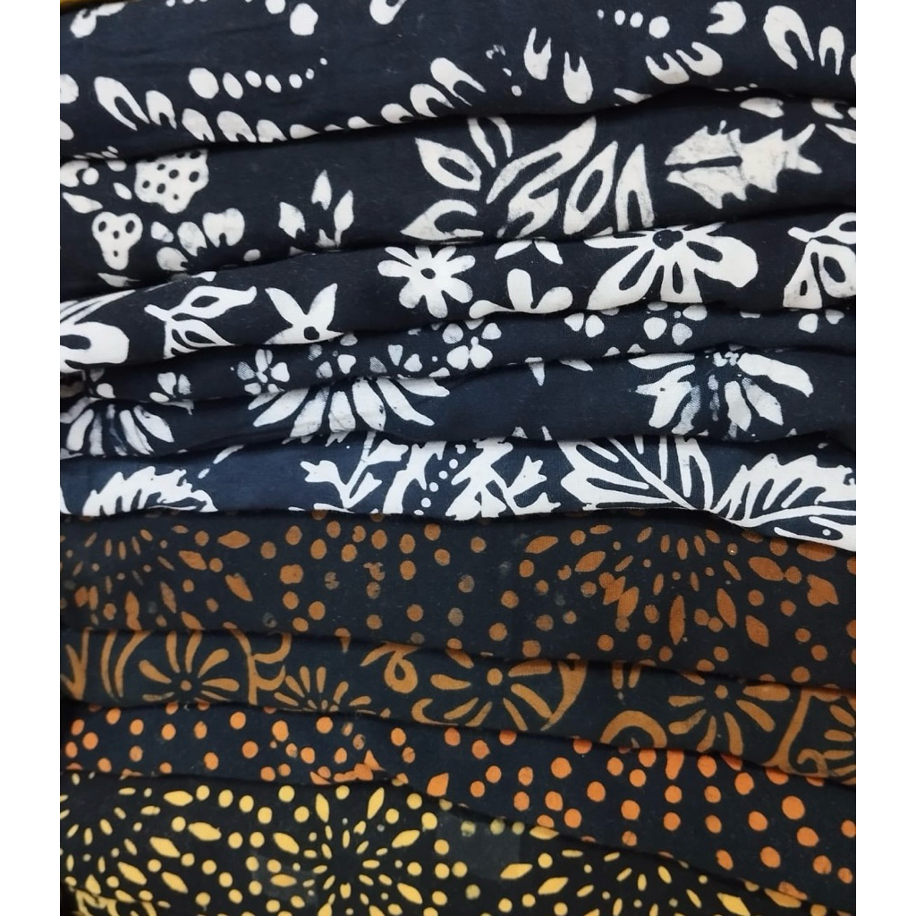 Kain Batik Rayon Santung Motif