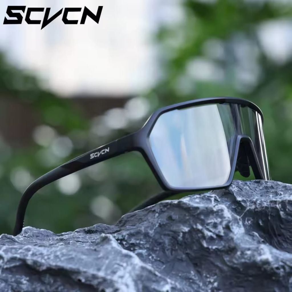 SCVCN DZ-S335 OUTDOOR SPORTS GLASSES KACAMATA SEPEDA ORIGINAL SCVCN PHOTOCHROMIC GLASSES KACAMATA SE