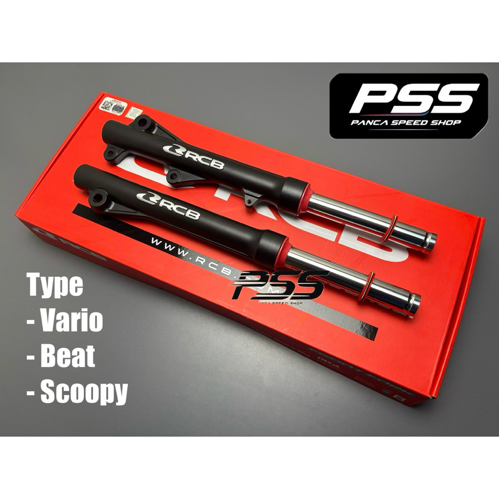 SHOCK DEPAN RCB FE SERIES VARIO 110/125/150 BEAT KARBU FI ESP SCOOPY KARBU FI ESP