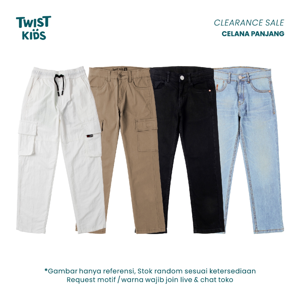 Twist Kids - GRADE A Celana Panjang Anak Laki-Laki Kualitas Grade A Special Price
