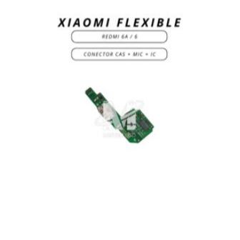 FLEXIBLE CON CAS + MIC + IC XIAOMI REDMI 6 / 6A ORI CT