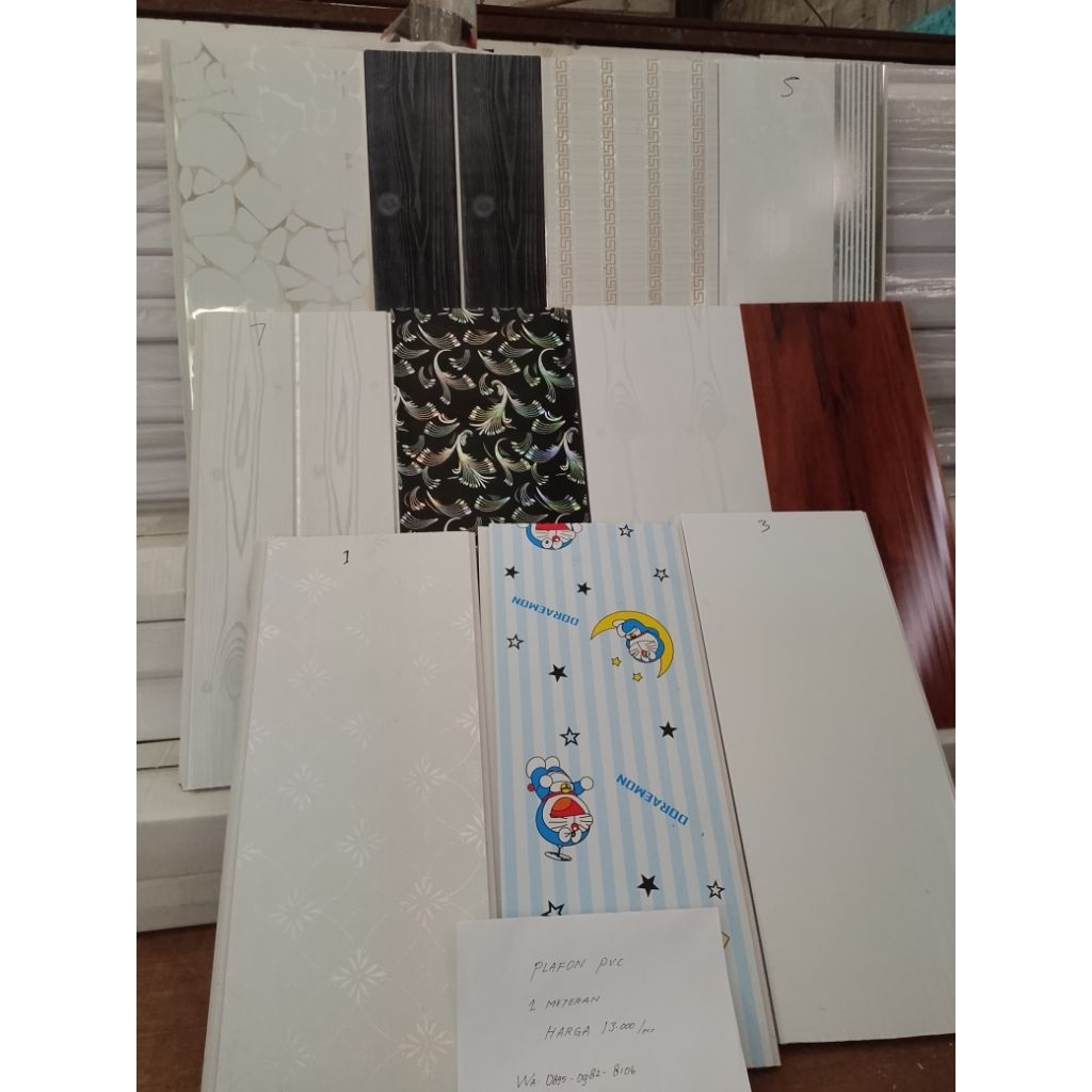 Plafon PVC 1 Meteran dengan Desain Variatif untuk Dekorasi Rumah Modern