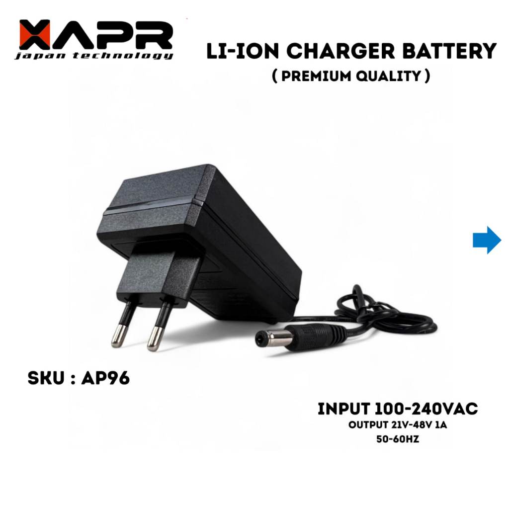 XAPR BIGSALE AP96 Charger Baterai LXT 1A Fast Charging untuk Impact Gerinda Bor Original