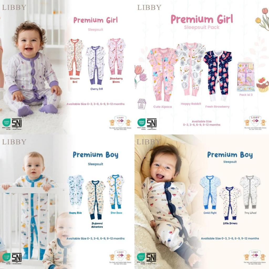 LIBBY BABY PREMIUM  SLEEPSUIT BOY | GIRL | SANRIO COLLECTION