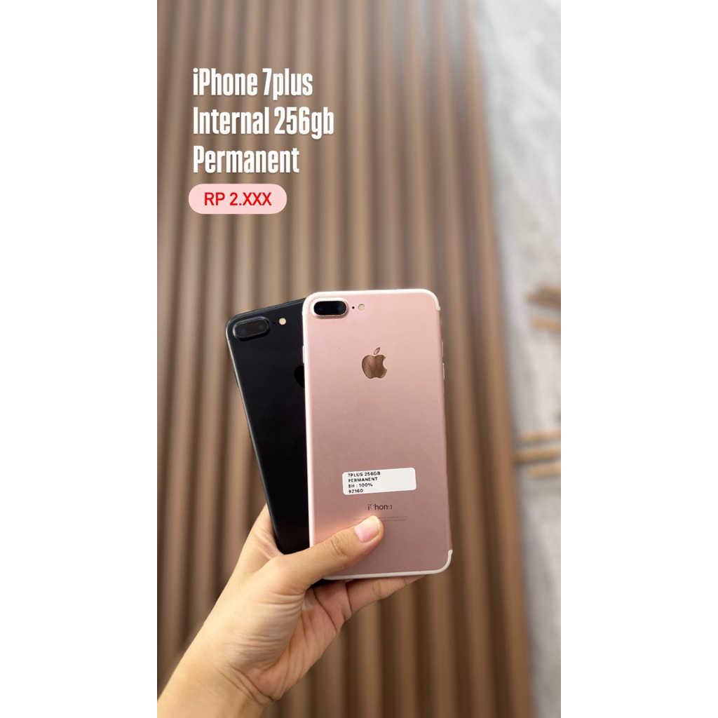 7plus 256gb second inter