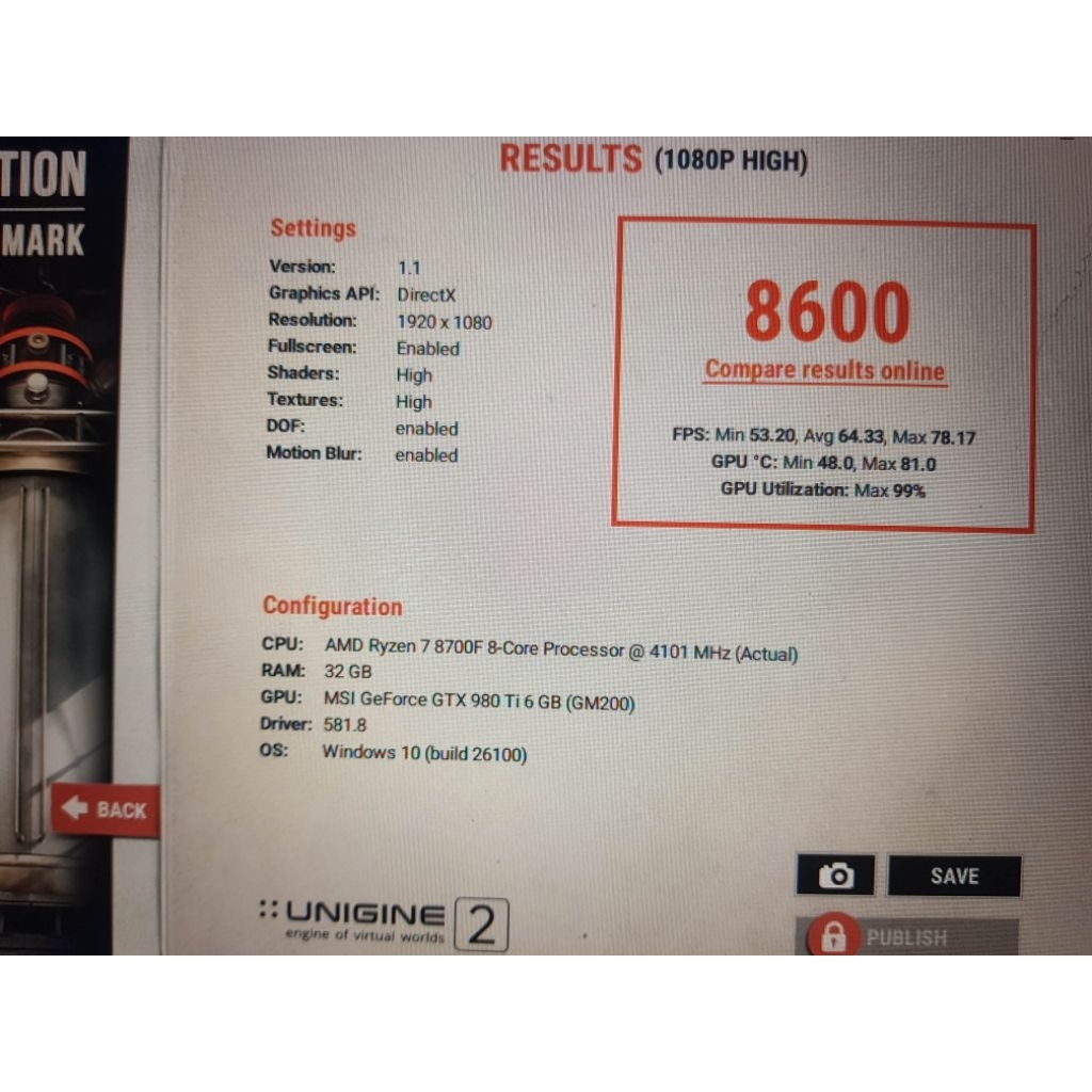 GTX 980 Ti 6GB MSI Gaming X VGA PC Gaming