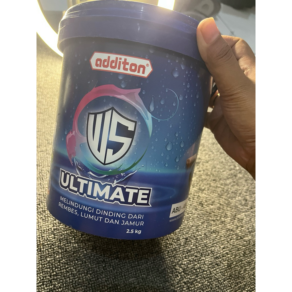 Cat Dinding Waterproof Abu abu Surabaya