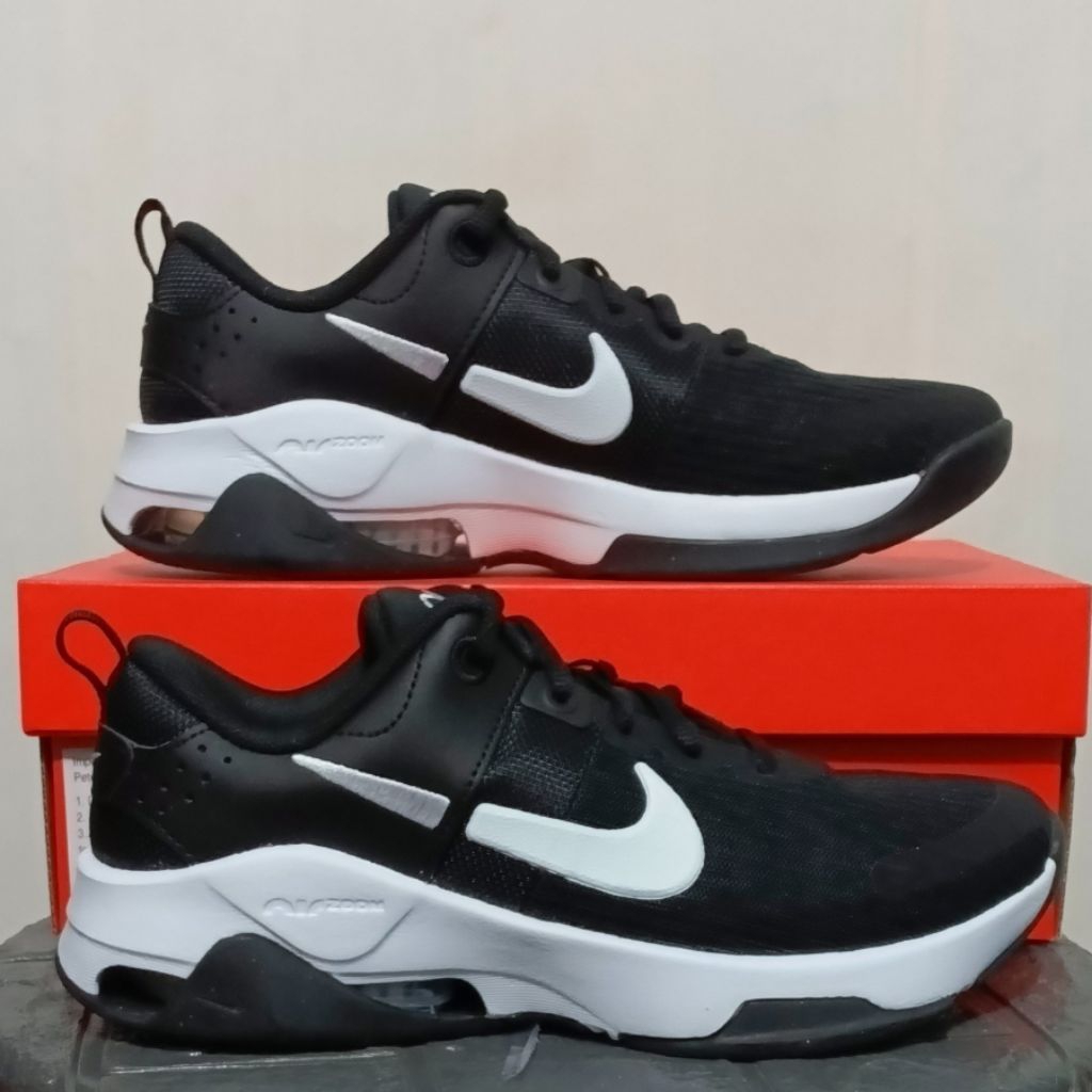 Sepatu Nike Zoom Bella 6 Black/White Anthracite DR5720 100