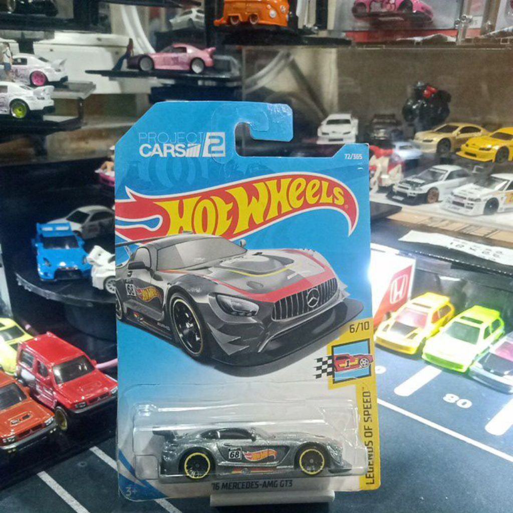 HOT WHEELS MERCEDES AMG GT3 GREY (146)