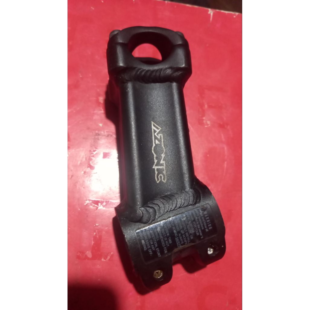 stem sepeda azonic standar 25.4 bahan aloy panjang 10cm