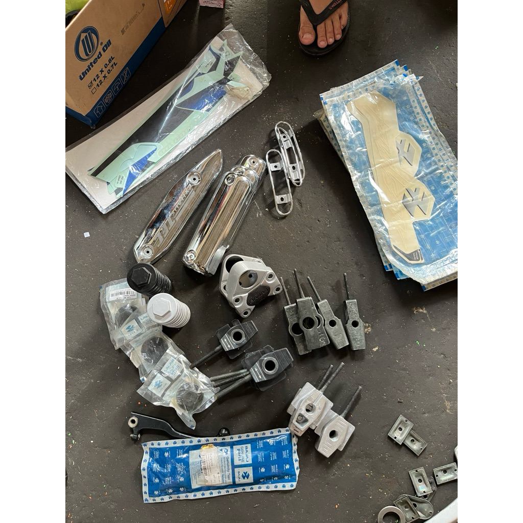 Cover Knalpot, Setelan Rantai Pulsar 135 180 200 220