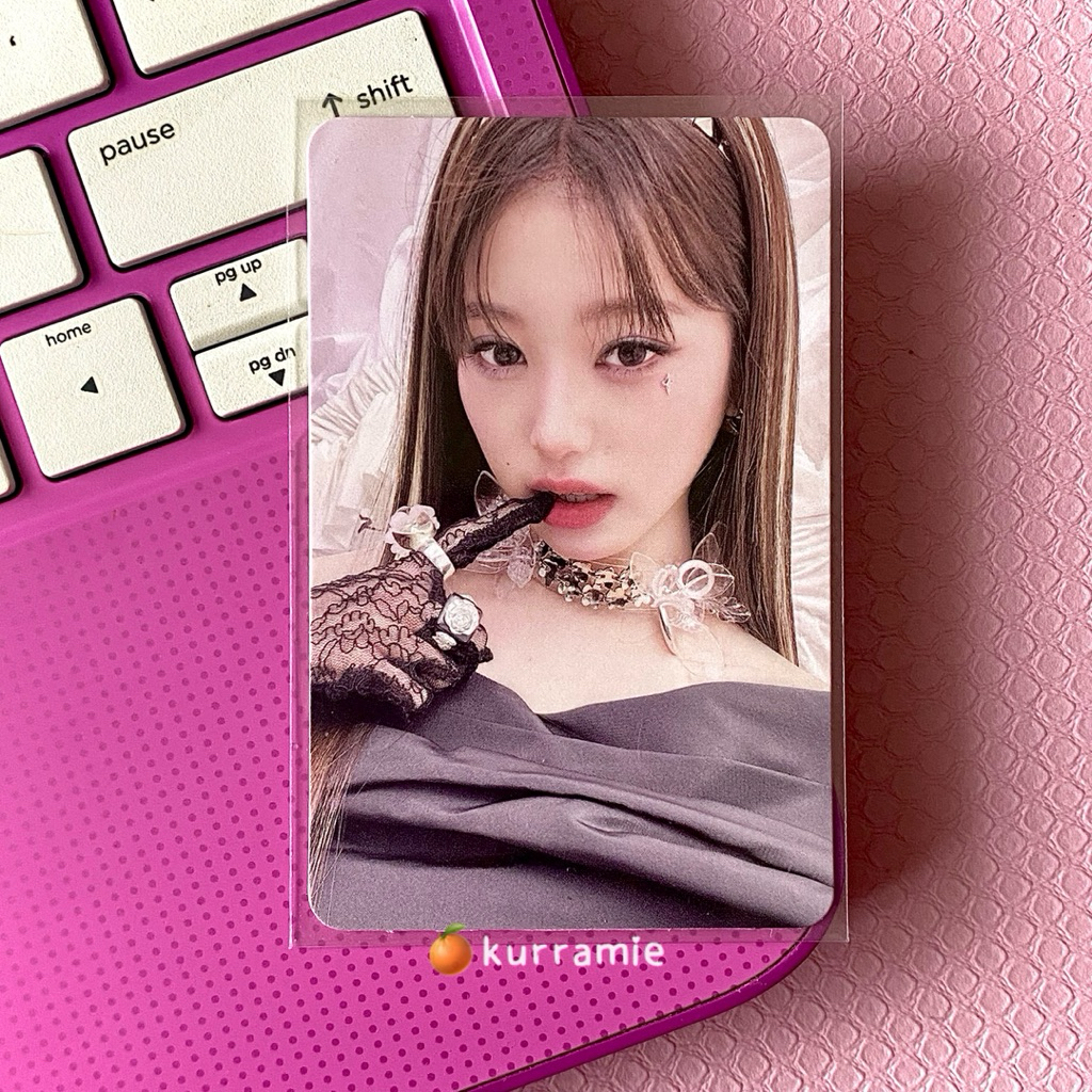 (clearance sale) official photocard wonyoung ive ssq digipack gigit jari era switch