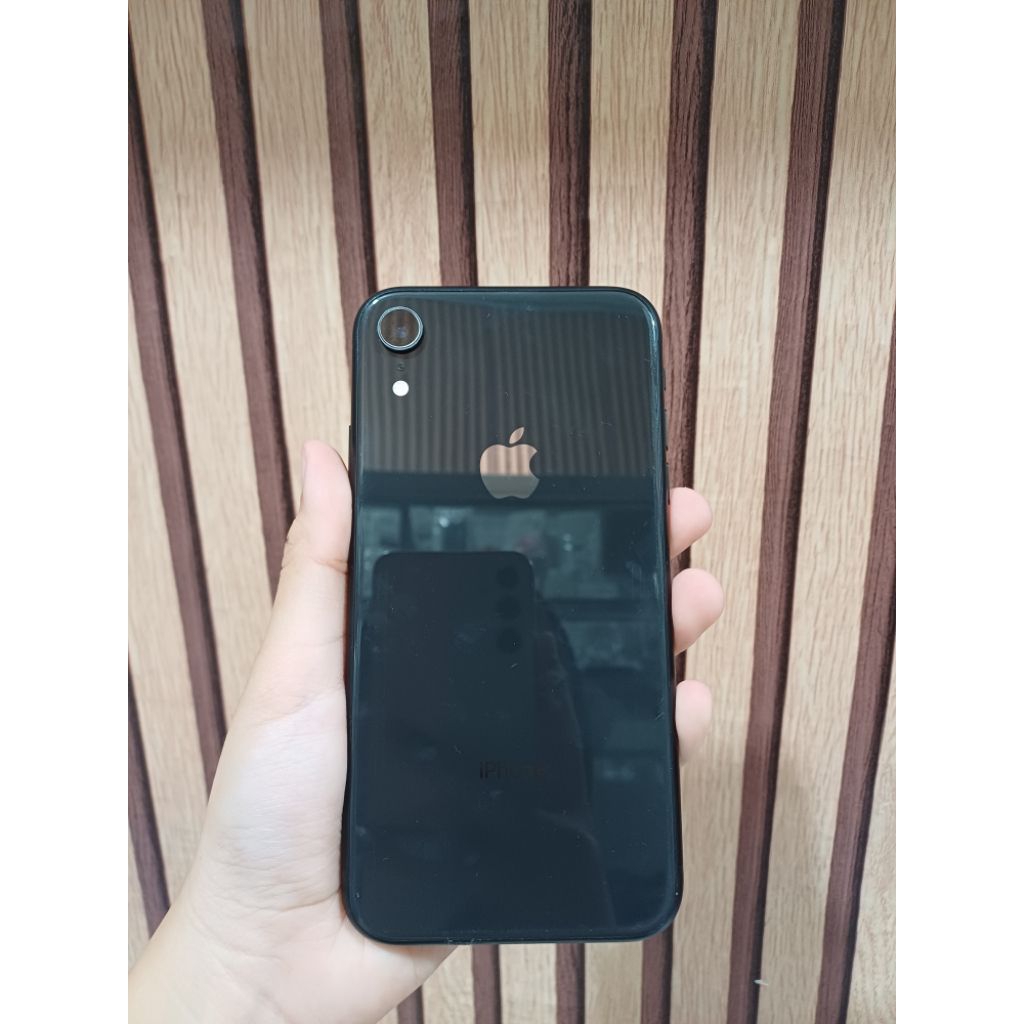 Apple Iphone XR Black 256GB | NFC | Garansi Ex Ibox | Sinyal Permanent | Unit Only Ori Resmi