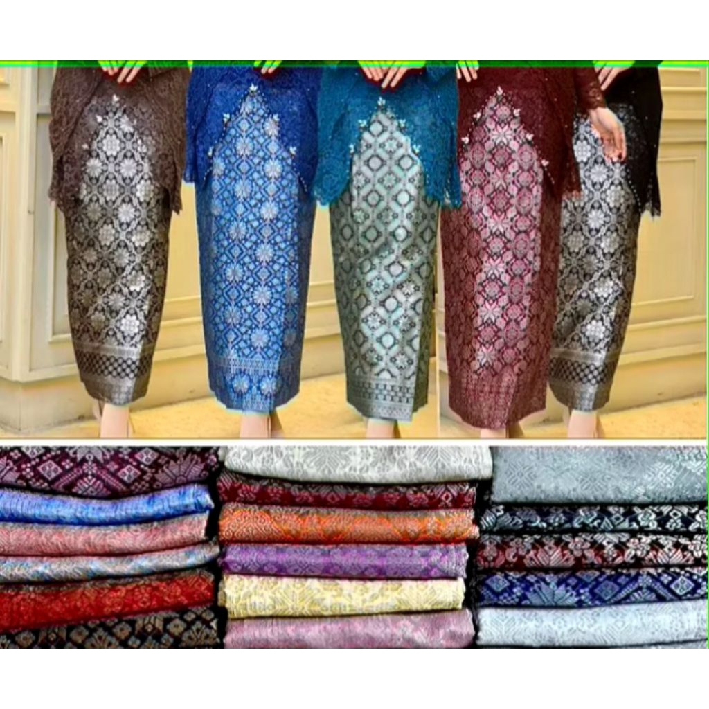 Rok Songket Kebaya//Rok Songket Kebaya Wisuda//Rok Songket Kebaya Modren//Songket Kebaya Pesta Mewah