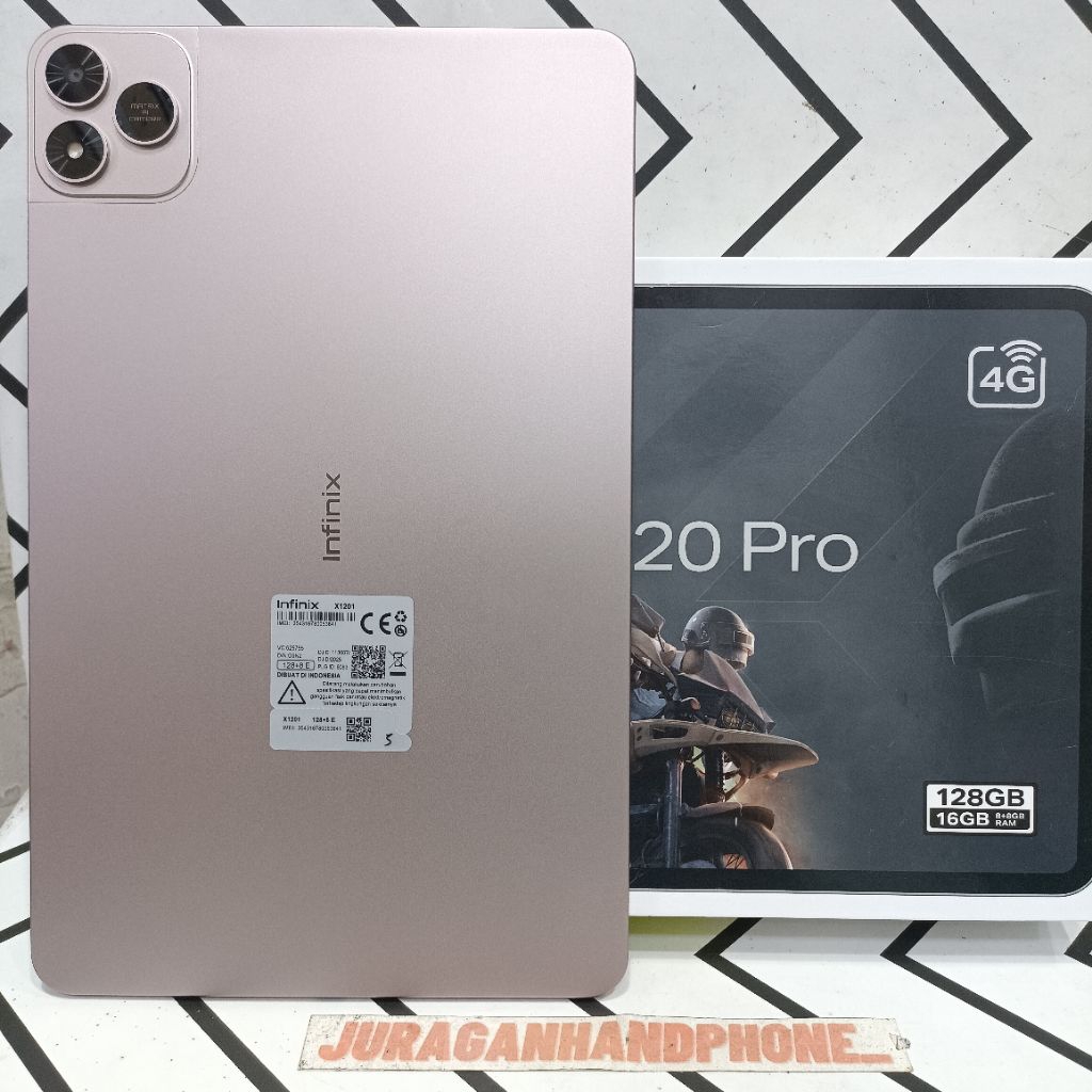 INFINIX XPAD 20 PRO 4G 8/256GB 8/128GB TAB BEKAS SECOND FULLSET